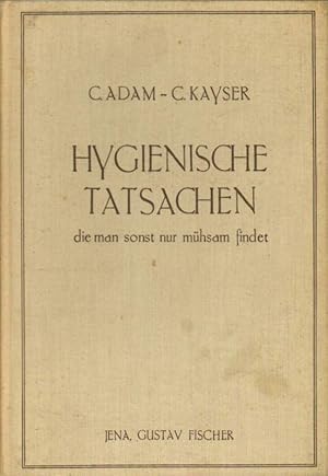 Imagen del vendedor de Hygienische Tatsachen, die man sonst nur mhsam findet. a la venta por Versandantiquariat Boller