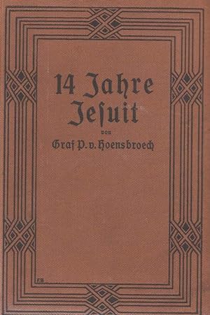 14 Jahre Jesuit. Persönliches und Grundsätzliches. 2 Bände