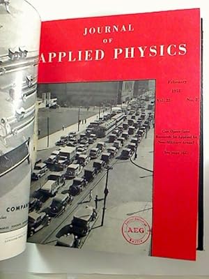 Journal of Applied Physics. - Vol. 23 / 1952, Teilbd. I (Jan. - June)