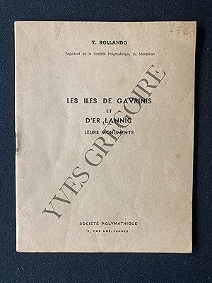 Bild des Verkufers fr LES ILES DE GAVRINIS ET D'ER LANNIC-LEURS MONUMENTS zum Verkauf von Yves Grgoire