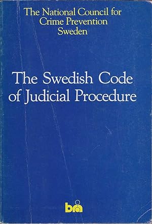 Seller image for The Swedish Code of Judicial Procedure: Report No.16 for sale by Mr Pickwick's Fine Old Books