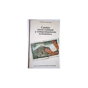 Seller image for Cambio socio-cultural y comportamiento econmico for sale by Librera Salamb