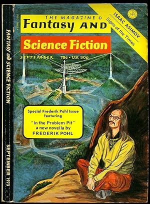 Seller image for The Magazine of Fantasy and Science Fiction Volume 45 No. 3 September 1973. for sale by Little Stour Books PBFA Member