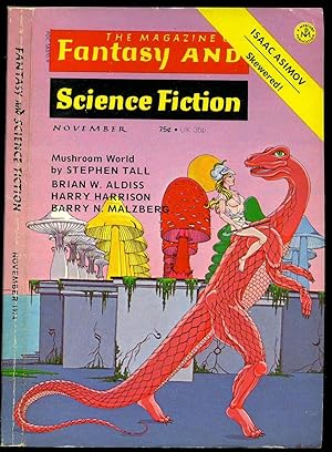 Seller image for The Magazine of Fantasy and Science Fiction Volume 47 No. 5 November 1974. for sale by Little Stour Books PBFA Member