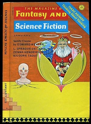 Seller image for The Magazine of Fantasy and Science Fiction Volume 48 No. 1 January 1975. for sale by Little Stour Books PBFA Member