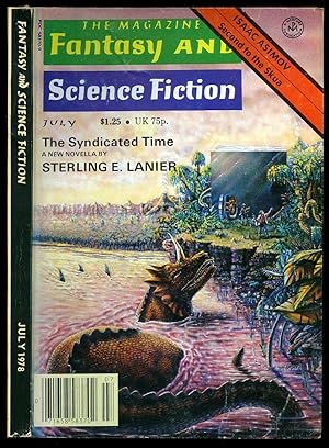 Image du vendeur pour The Magazine of Fantasy and Science Fiction Volume 55 No. 1 July 1978. mis en vente par Little Stour Books PBFA Member