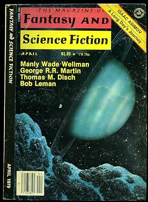 Immagine del venditore per The Magazine of Fantasy and Science Fiction Volume 56 No. 4 April 1979. venduto da Little Stour Books PBFA Member