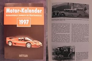 Bild des Verkufers fr Motor-Kalender 1997- Internationales Jahrbuch des Kraftfahrzeugs zum Verkauf von Buchantiquariat Uwe Sticht, Einzelunter.