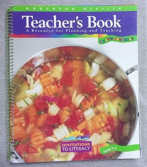 Imagen del vendedor de Teacher's Book: A Resource for Planning and Teaching, What's Cooking, Invitations to Literacy Level 3.2 a la venta por Book Nook