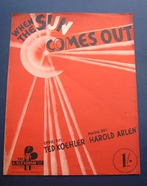 Imagen del vendedor de When the Sun Comes Out - Sheet Music a la venta por C. Parritt