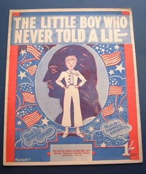 The Little Boy Who Never Told a Lie - Sheet Music