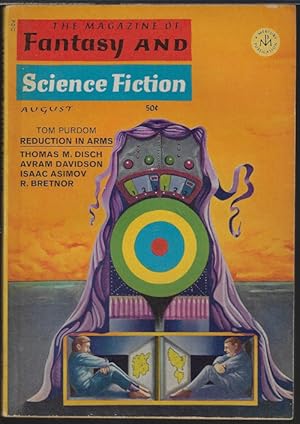 Image du vendeur pour The Magazine of FANTASY AND SCIENCE FICTION (F&SF): August, Aug. 1967 mis en vente par Books from the Crypt