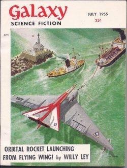 Image du vendeur pour GALAXY Science Fiction: July 1955 ("Preferred Risk") mis en vente par Books from the Crypt