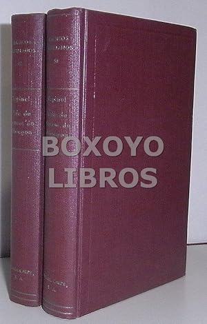 Vida de Marcos de Obregón. Tomos I y II. Edición y notas de Samuel Gili Gaya