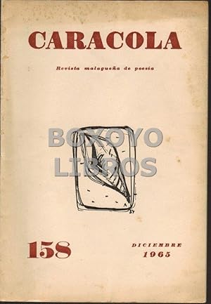 Caracola. Revista malagueña de poesía. Núm. 158 (Diciembre, 1965)