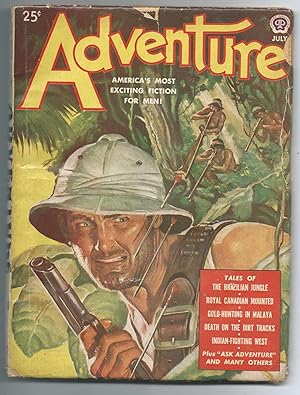 Death is a Lap Ahead (story in Adventure Magazine, July 1949, Vol. 121, No. 3)