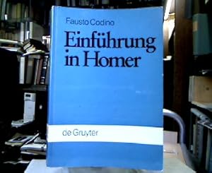 Image du vendeur pour Einfhrung in Homer. Mit einem Geleitwort von Bruno Snell. mis en vente par Antiquariat Michael Solder