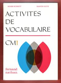 Activités De Vocabulaire CM1