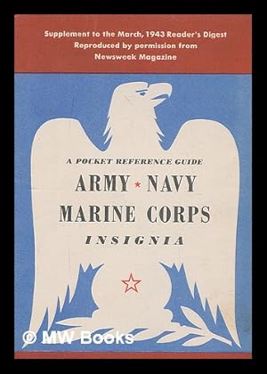 Seller image for A Pocket Reference Guide: Army Navy Marine Corps Insignia for sale by MW Books Ltd.