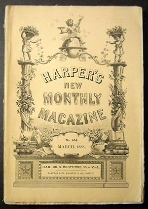 Bild des Verkufers fr Harper's New Monthly Magazine - March 1888 #454 zum Verkauf von SF & F Books