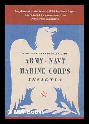 Bild des Verkufers fr A Pocket Reference Guide: Army Navy Marine Corps Insignia zum Verkauf von MW Books