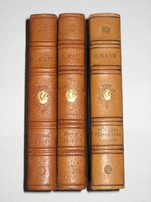 Environs De Paris. Le Long Des Rues. Nouvelles Promenades Dans Paris. (3 volumes)