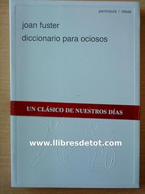 Imagen del vendedor de Diccionario para ociosos a la venta por Llibres Detot