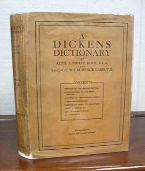 Seller image for A DICKENS DICTIONARY for sale by Tavistock Books, ABAA