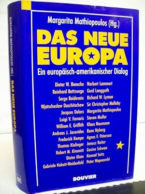 Bild des Verkufers fr Das neue Europa. Ein europisch-amerikanischer Dialog an der Humboldt-Universitt. Hrsg. von Margarita Mathiopoulos zum Verkauf von Antiquariat Bler