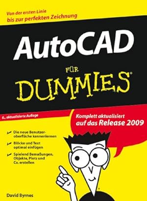 Bild des Verkufers fr AutoCAD fr Dummies zum Verkauf von AHA-BUCH GmbH