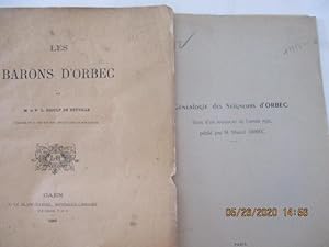 Normandie - Généalogie des Seigneurs d'Orbec ( texte d'un manuscrit de l'année 1572) - Les barons...
