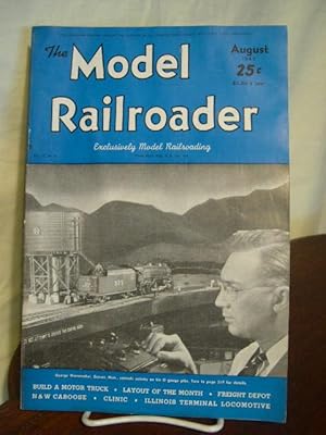 THE MODEL RAILROADER, VOLUME 12, NUMBER 8, AUGUST, 1945