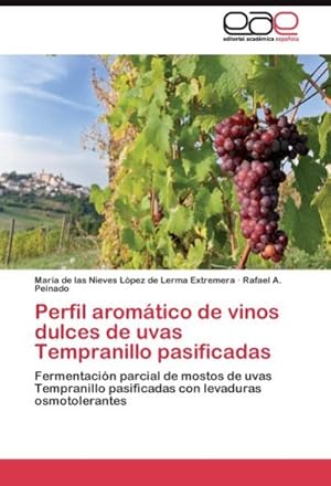 Bild des Verkufers fr Perfil aromtico de vinos dulces de uvas Tempranillo pasificadas : Fermentacin parcial de mostos de uvas Tempranillo pasificadas con levaduras osmotolerantes zum Verkauf von AHA-BUCH GmbH