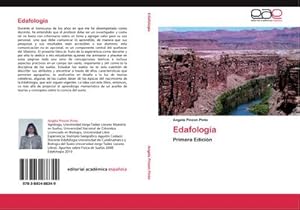 Imagen del vendedor de Edafologa : Primera Edicin a la venta por AHA-BUCH GmbH