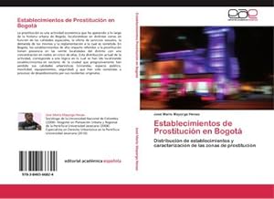 Imagen del vendedor de Establecimientos de Prostitucin en Bogot : Distribucin de establecimientos y caracterizacin de las zonas de prostitucin a la venta por AHA-BUCH GmbH