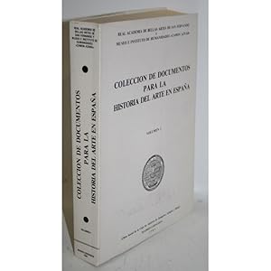 Imagen del vendedor de Coleccin de documentos para la historia del arte en Espaa. Volumen I. a la venta por Librera Salamb