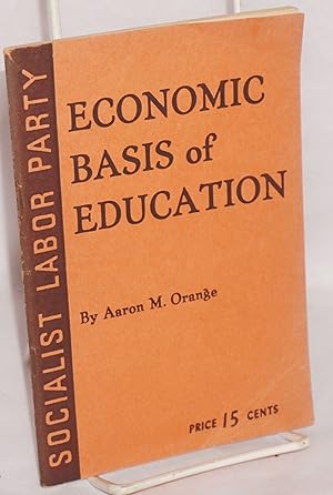 Economic basis of education