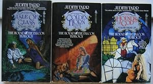 Seller image for Hound and the Falcon series: book (1) one - The Isle of Glass; book (2) two - The Golden Horn; book (3) three - The Hounds of God -complete three (3) volume trilogy "Hound and the Falcon" for sale by Nessa Books