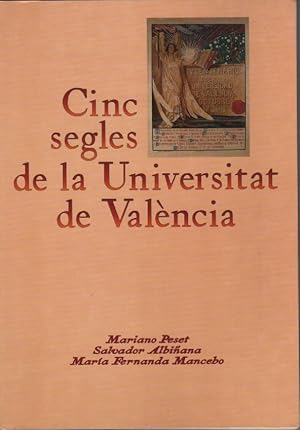 Imagen del vendedor de Cinc segles de la Universitat de Valncia a la venta por Librera El Crabo