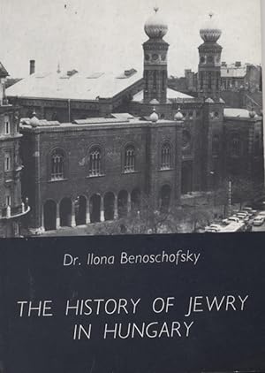 Bild des Verkufers fr THE HISTORY OF JEWRY IN HUNGARY zum Verkauf von Dan Wyman Books, LLC