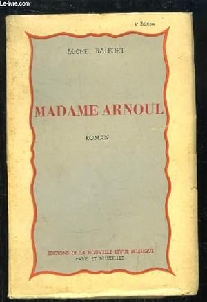 Seller image for Madame Arnoul for sale by Le-Livre