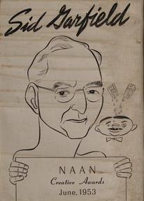 Sid Garfield. NAAN Creative Awards June, 1953.