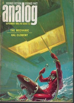 Image du vendeur pour ANALOG Science Fiction/ Science Fact: September, Sept. 1966 ("Too Many Magicians") mis en vente par Books from the Crypt