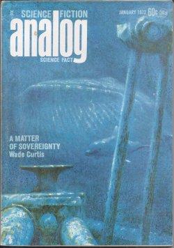 Seller image for ANALOG Science Fiction/ Science Fact: January, Jan. 1972 ("A Spaceship for the King") for sale by Books from the Crypt