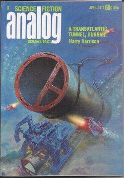 Imagen del vendedor de ANALOG Science Fiction/ Science Fact: April, Apr. 1972 a la venta por Books from the Crypt