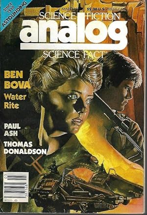 Seller image for ANALOG Science Fiction/ Science Fact: March, Mar. 1988 for sale by Books from the Crypt