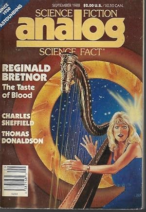 Image du vendeur pour ANALOG Science Fiction/ Science Fact: September, Sept. 1988 ("Proteus Unbound") mis en vente par Books from the Crypt