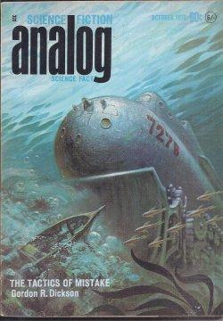 Image du vendeur pour ANALOG Science Fiction/ Science Fact: October, Oct. 1970 ("The Tactics of Mistake") mis en vente par Books from the Crypt