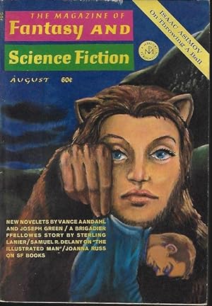 Seller image for The Magazine of FANTASY AND SCIENCE FICTION (F&SF): August, Aug. 1969 for sale by Books from the Crypt