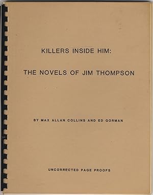 Image du vendeur pour Killers Inside Him: The Novels of Jim Thompson mis en vente par Between the Covers-Rare Books, Inc. ABAA